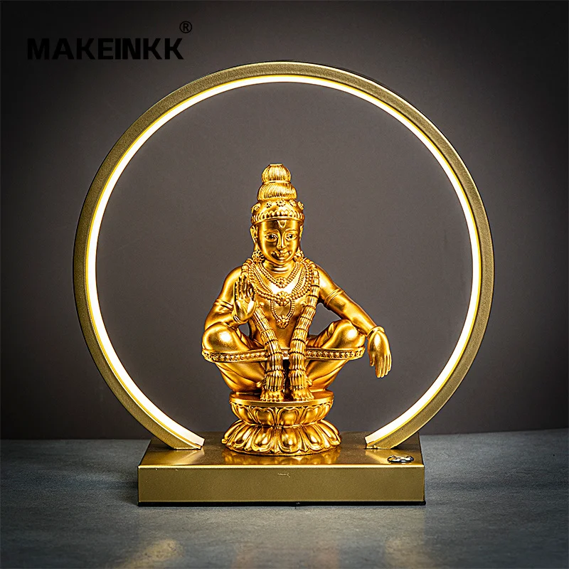 Hindu Gifts Hindu God Mold Polyresin Hindu God Ayyappa Statues