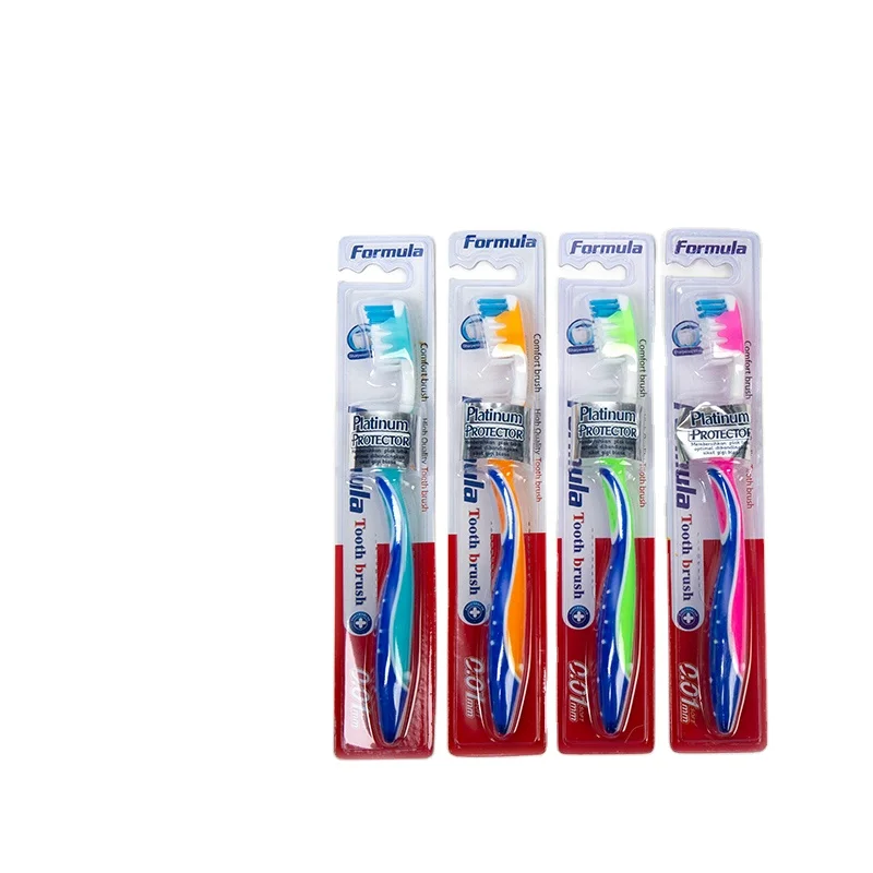 Soft medium hard luxury toothbrush massage gum adult travel toothbrush