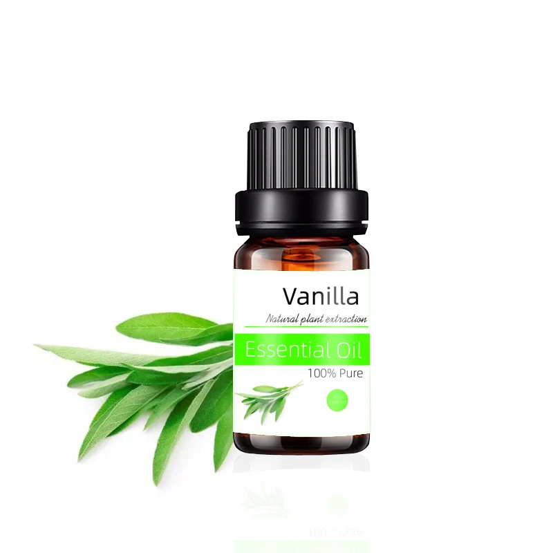 Wholesale organic 100% pure natural aroma diffuser essential oil for candle making bath Vanilla essential oil