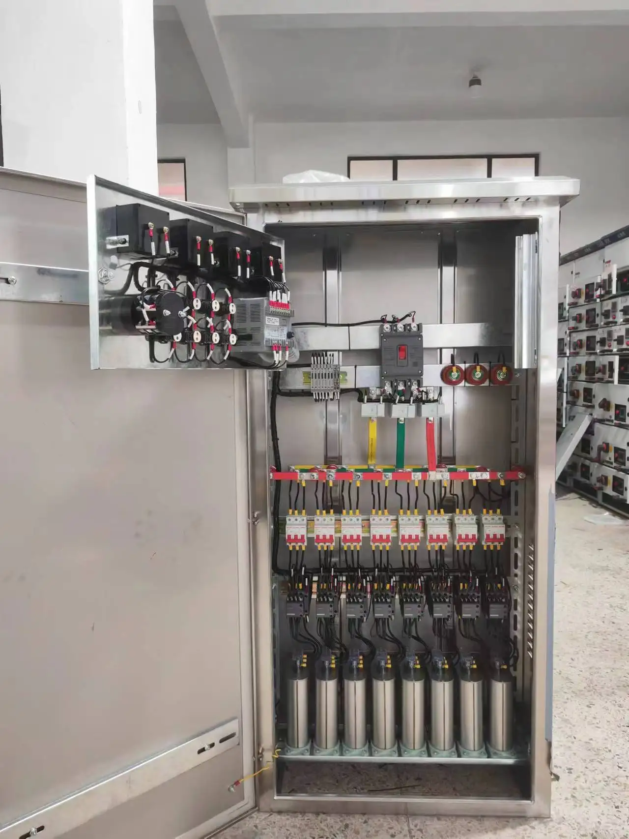 MCC Low Voltage 3 Phase distribution board panel 220v ATS Dual power automatic conversion electrical control panel cabinet