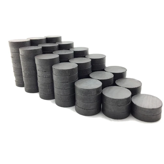Wholesale Price China Good Quality Y35 Y40 Y30 Strontium Power Magnet Barium Flat Round Ceramic Disk Disc Ferrite Magnet