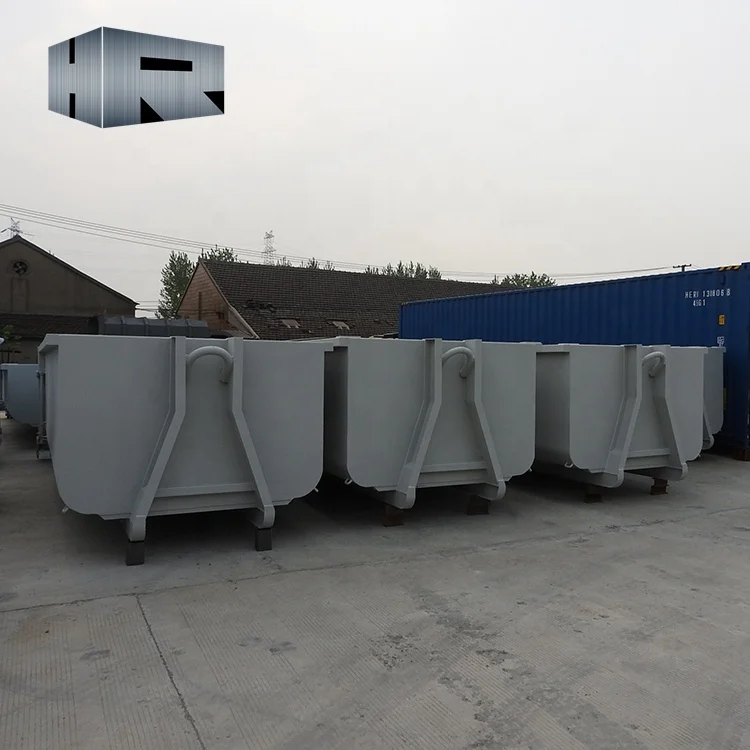 NEW  INVENTED Waste management recycling customized  hook lift container