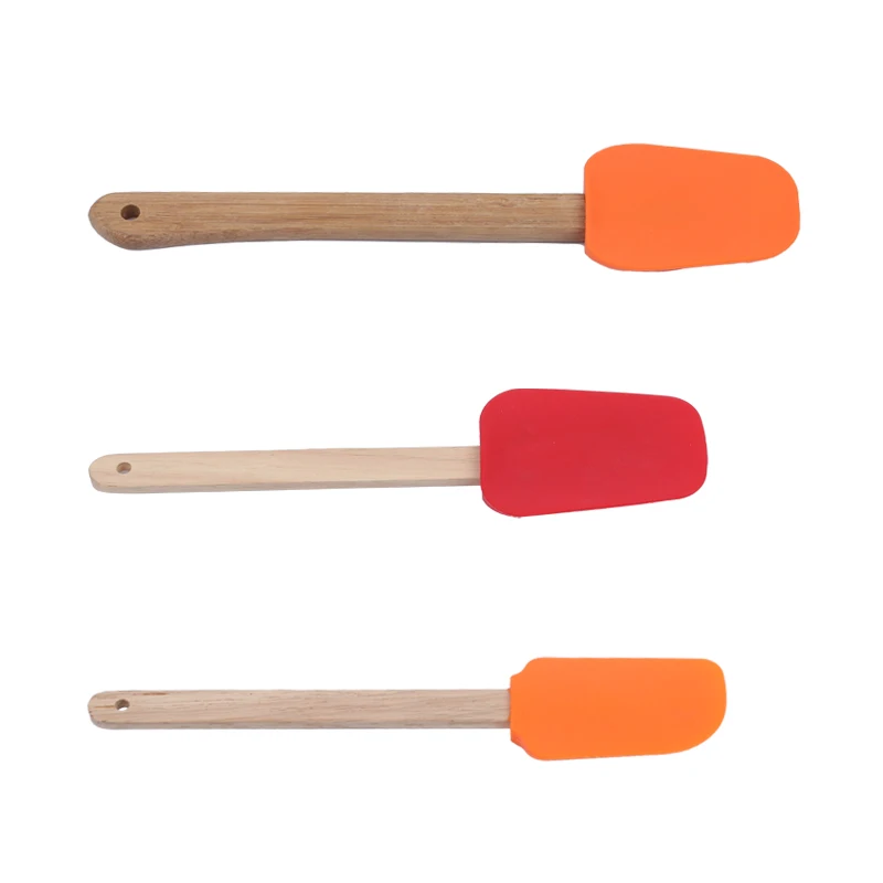 
Amazon sells silicone spatula 3-piece oil brush set three-piece silicone kitchen baking cake cream spatula 