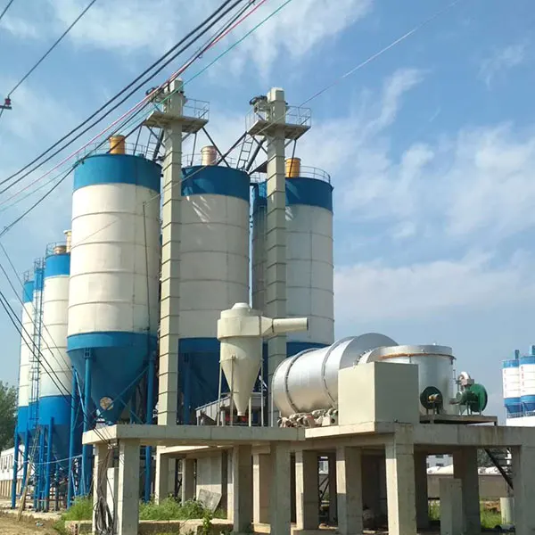 Small Capacity Powder Production Line Ceramic Adhesive Dry Mortar Glue Tile Bond Powder Material Production Line