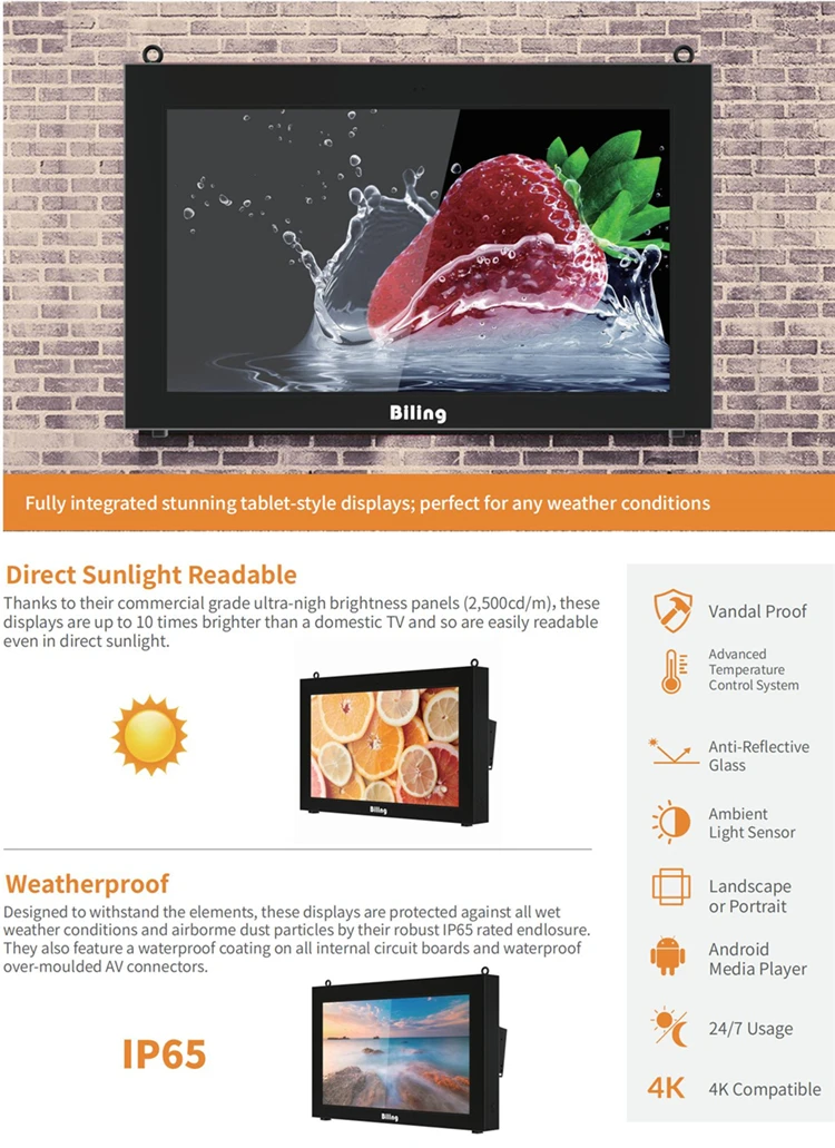 outdoor advertising screen
