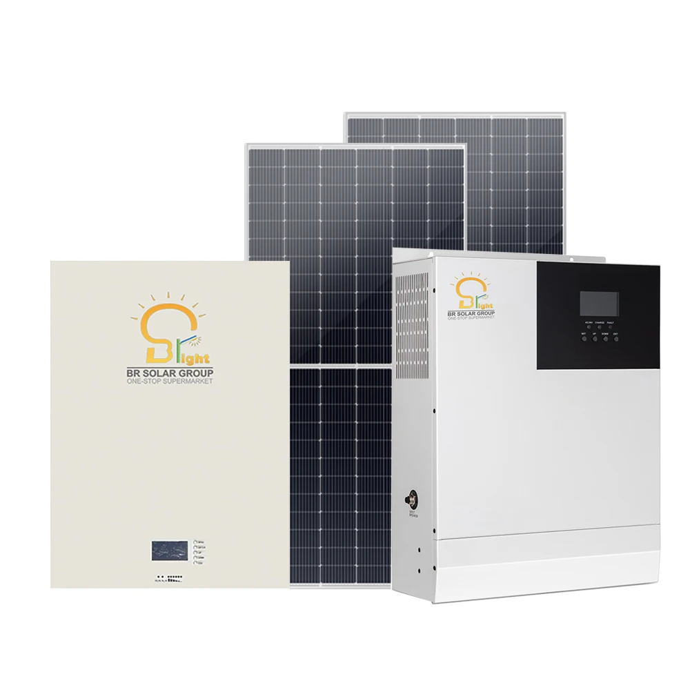 BR SOLAR Home Solar Systems Complete HYBRID PV SYSTEM 8KW Solar System Buy for Home
