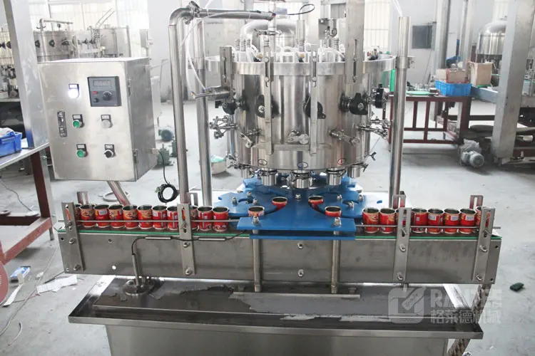  Машина для наполнения банок алюминиевой газированной водой/машина запечатывания