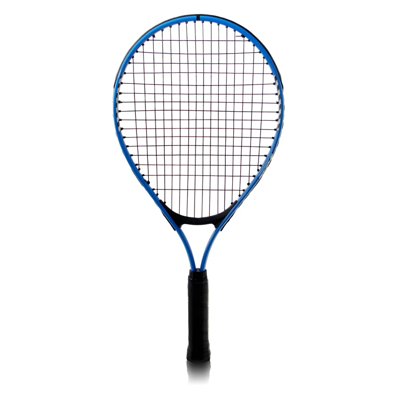 Высококачественная 25-дюймовая Профессиональная теннисная ракетка для тренировок игроков на заказ OEM алюминиевая рама с сеткой из углеродного и нейлонового волокна