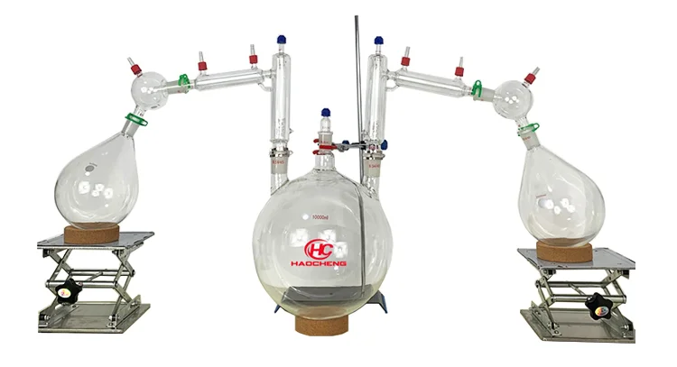 Best selling USA Laboratory borosilicate glass three necks round bottom boiling Flask