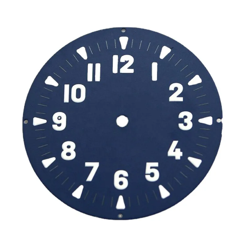 Suitable for a variety of mechanical quartz watch movements luminous large digital large scale watch dial