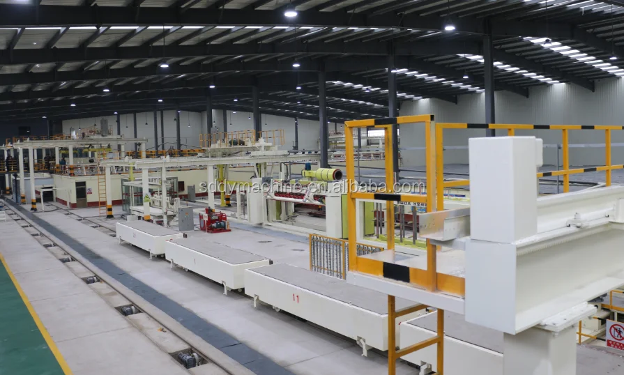 Производственная линия AAC полностью автоматическая машина для производства кирпича из летучей золы Узбекистан