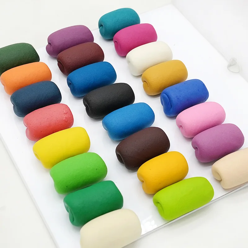 super light 10g 40g air dry foam modelling polymer soft clay kits for flower making