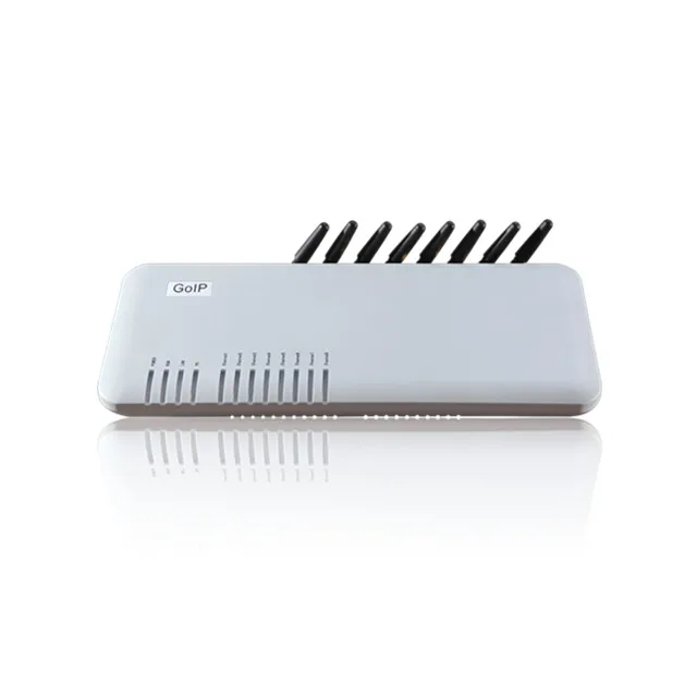 Gsm-шлюз, 8 портов, Goip Gsm Voip шлюз Goip8 с поддержкой IMEI, обмен, колл-центр
