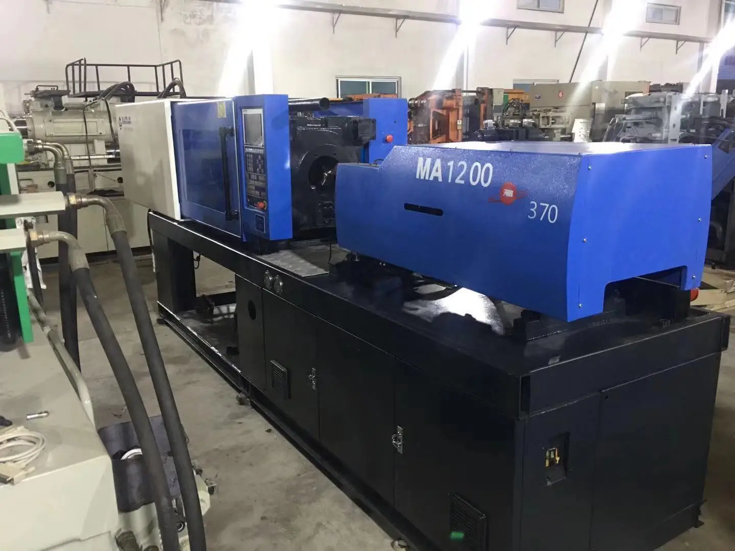 Automatic Molding Machine  haitian injection molding machines MA1200 used injection molding machine