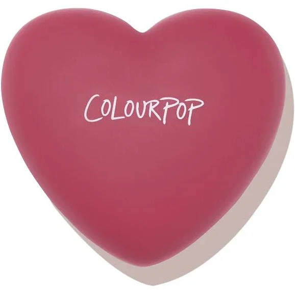 Heart Shape Custom Powder Compact Container Mini Empty Love Blusher Case Transparent Cosmetic Metal Clear Color