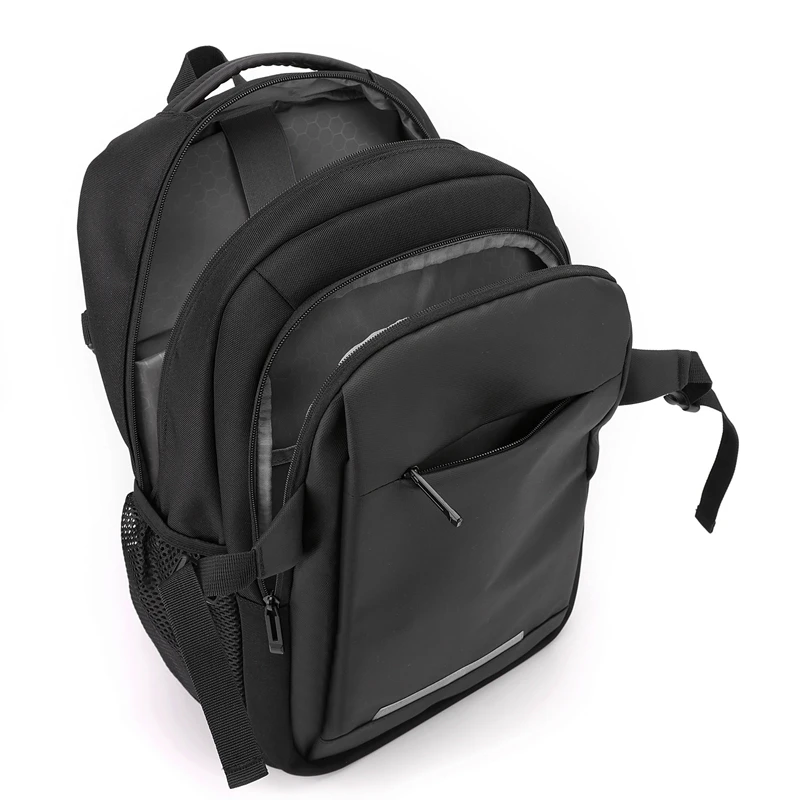 custom logo New mens travel computer School bag Business anti theft laptop backpack usb Waterproof leather mochilas