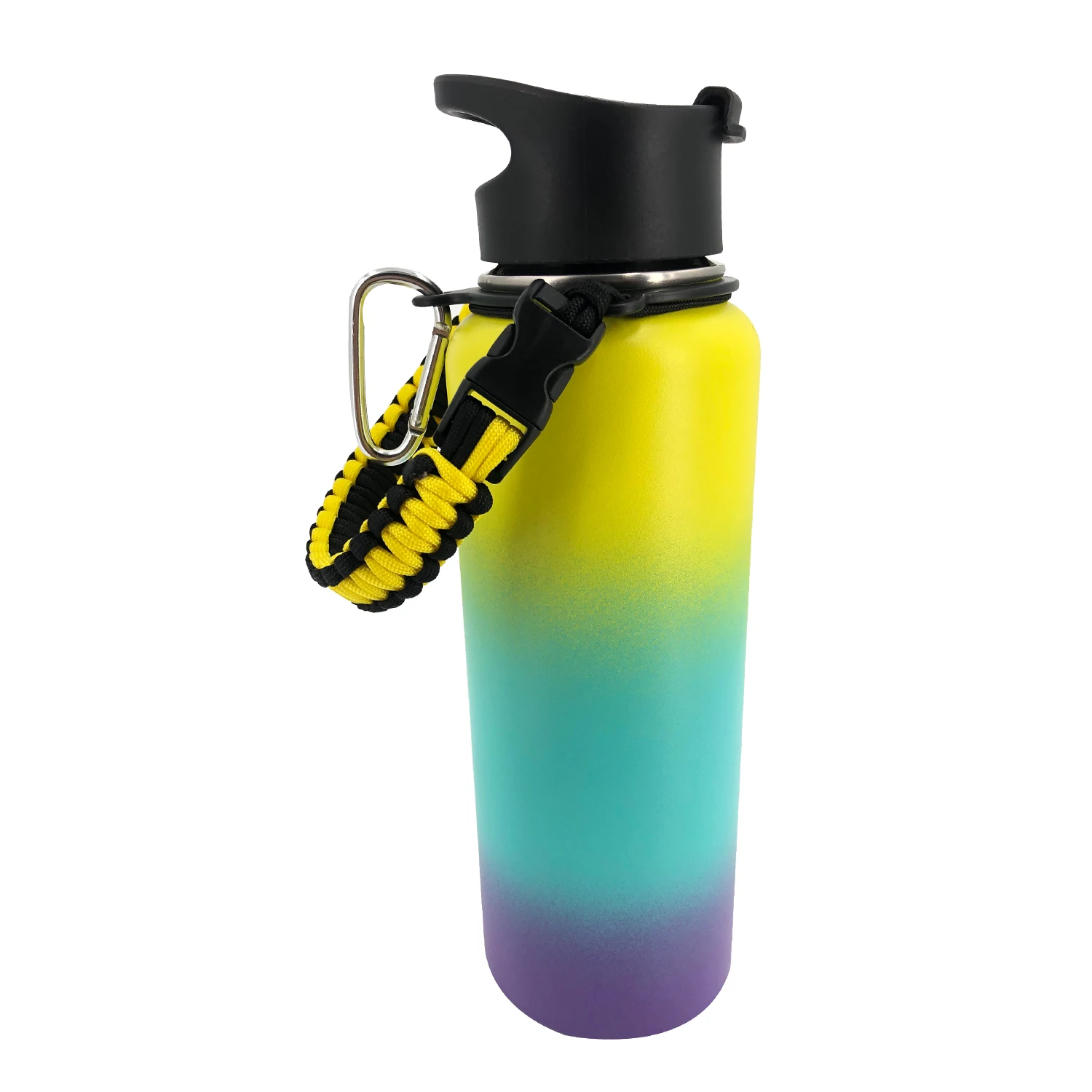 Wholesale paracord handle water bottle holder outdoor survival paracord handle