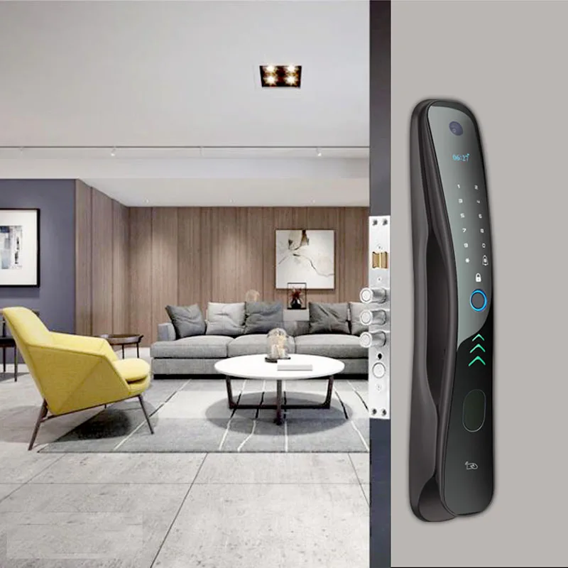 2022 new arrival mobile control Google Home full automatic smart locks for apartment