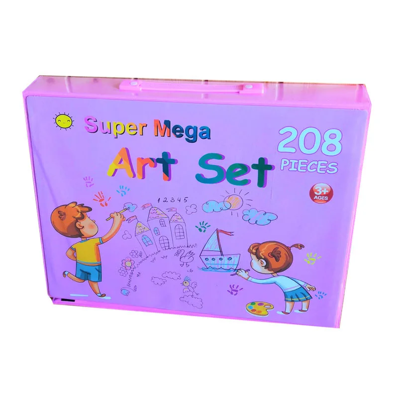 H43 Dual Brush Markers Pens Set 208 Artist Coloring Marker Fineliner Brush Tip Premium Case Adults Kids Journal Drawing Doodling
