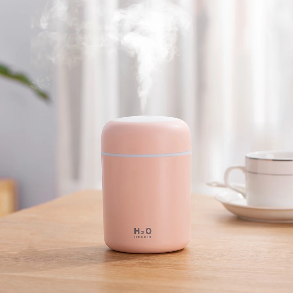 Mist Smart Home Cool Air Led Humidifier USB  Mini Ultrasonic Atomizer  Air Humidifier For Home Hotel Car School