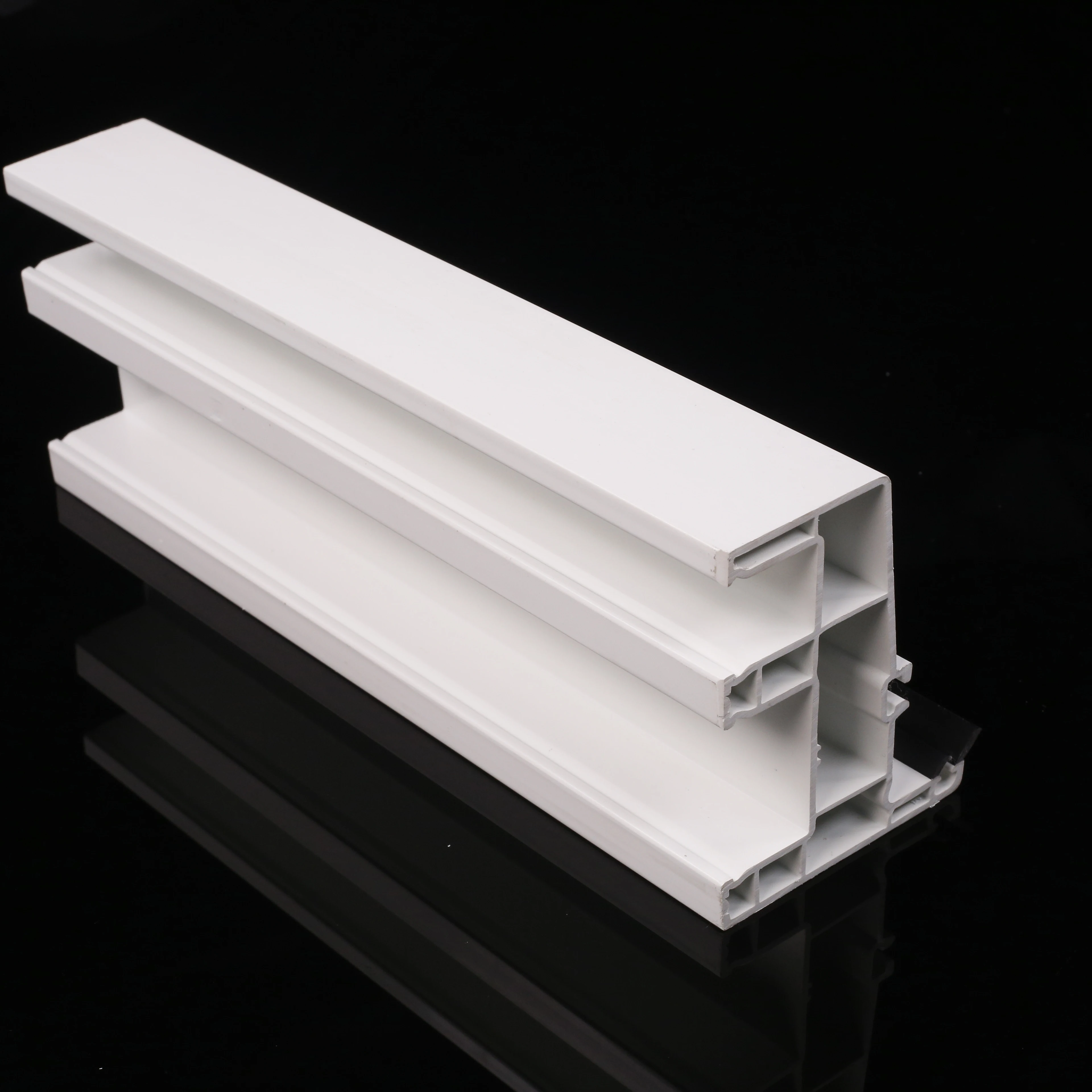 Wholesale cheap upvc profile raw material extrusion machine steel casement window u PVC profile