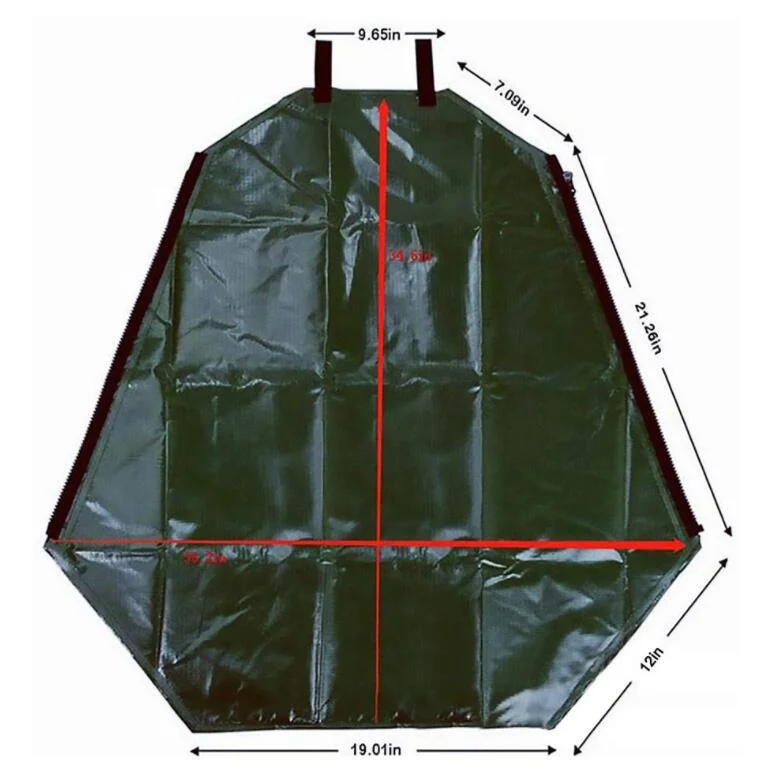Пакеты для полива деревьев многоразовые сверхмощные мешки воды медленного орошения ПВХ мешок капельного 20 галлонов