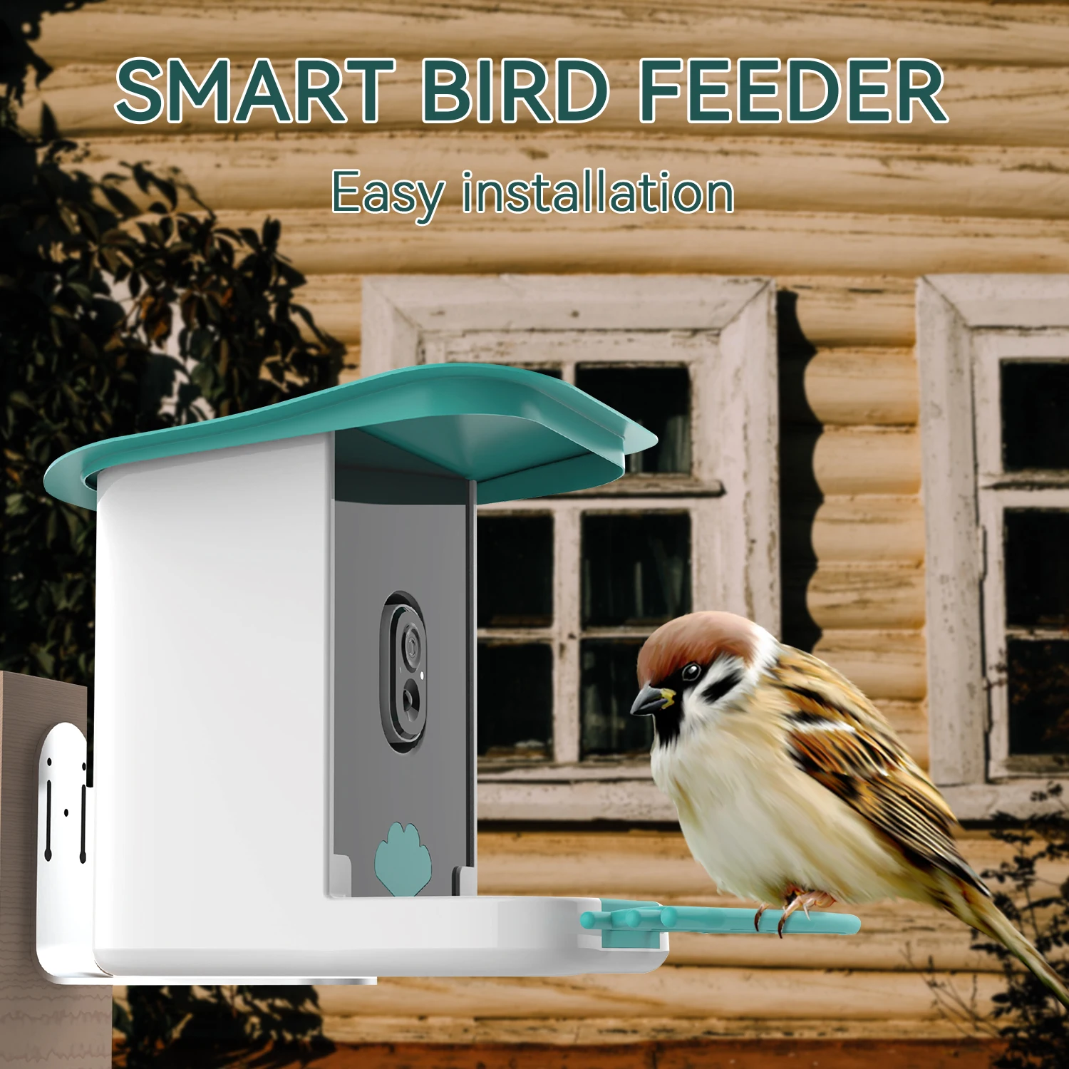 Wireless Outdoor Automatic Bird Video Recording Hummingbird Feeders for bird  lovers