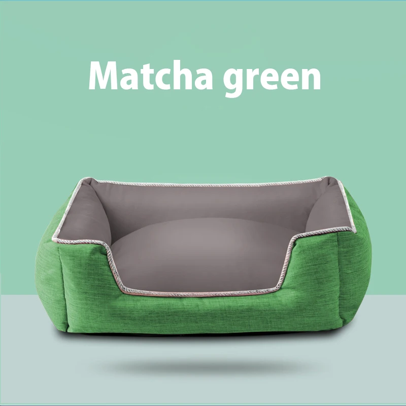 2022 factory custom dog pet sleeping bed  rattan fluffy cat pet bed sofa washable memory foam pet dog bed