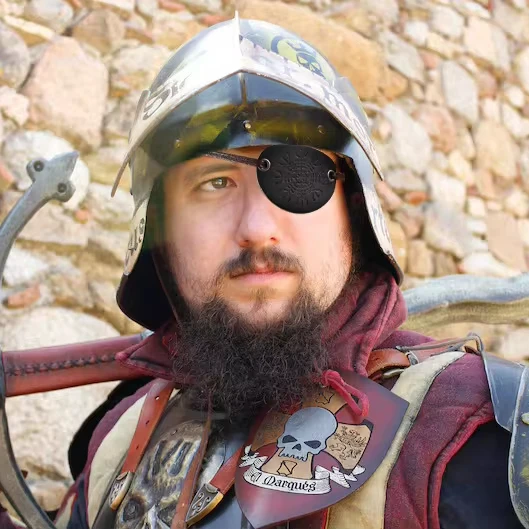 Halloween Pirate Captain Eye Patches Pirate Costume Accessories One Eye Patches