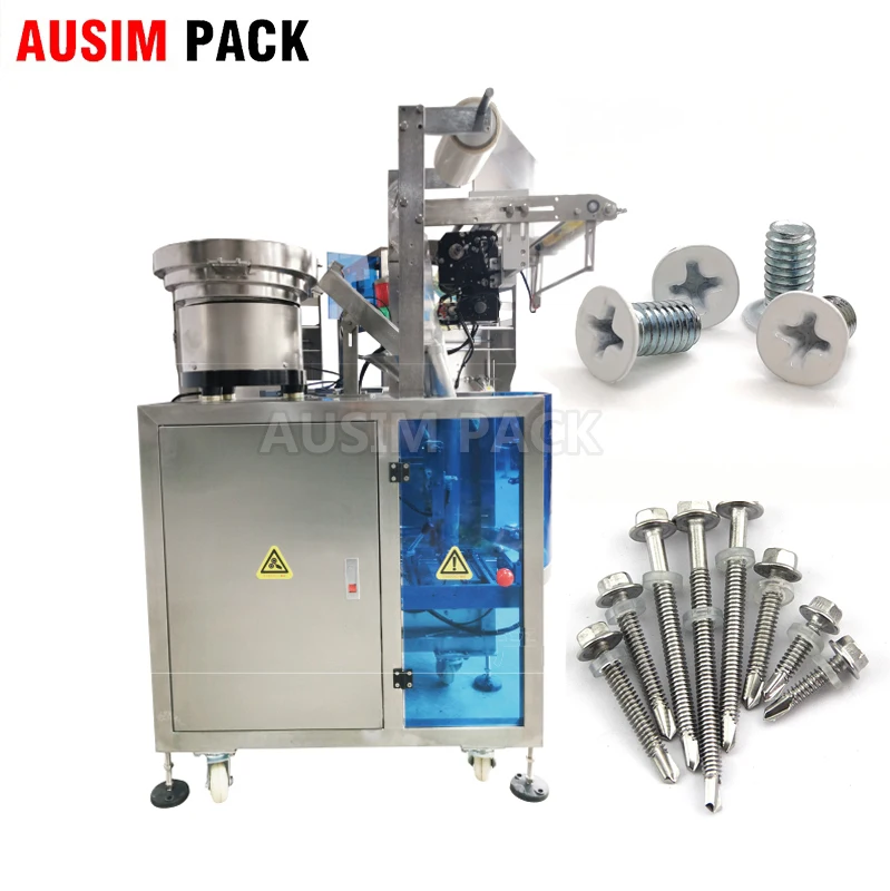 Electronic Screw Packing Machine Vibrating Feeder Packaging Machine Hardware Back Sealing Packing Machine
