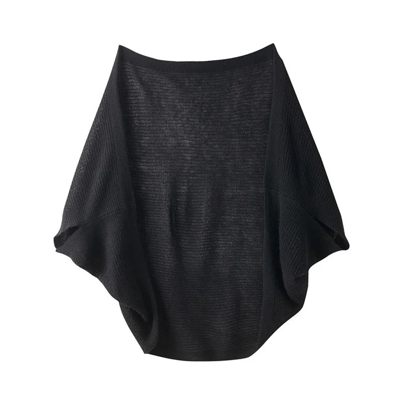 women sweater pullover sweater wool cashmere solid cable knit pullover cloak poncho women cashmere sweater manufacturer
