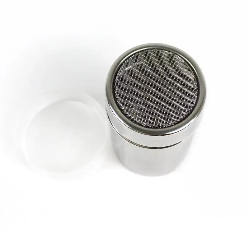 2021  hot sales Stainless Steel Salt and Pepper Shakers Sugar Spice Seasoning Dispenser Shaker