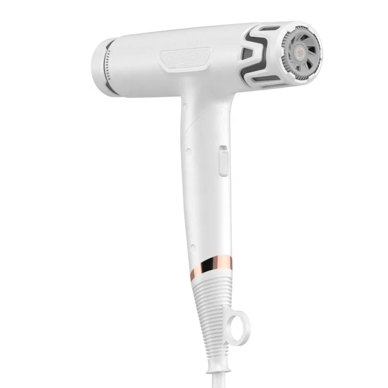 Foldable  ionic high speed air flow DLDC motor 110000rpm intelligence Negative Ions hair dryer