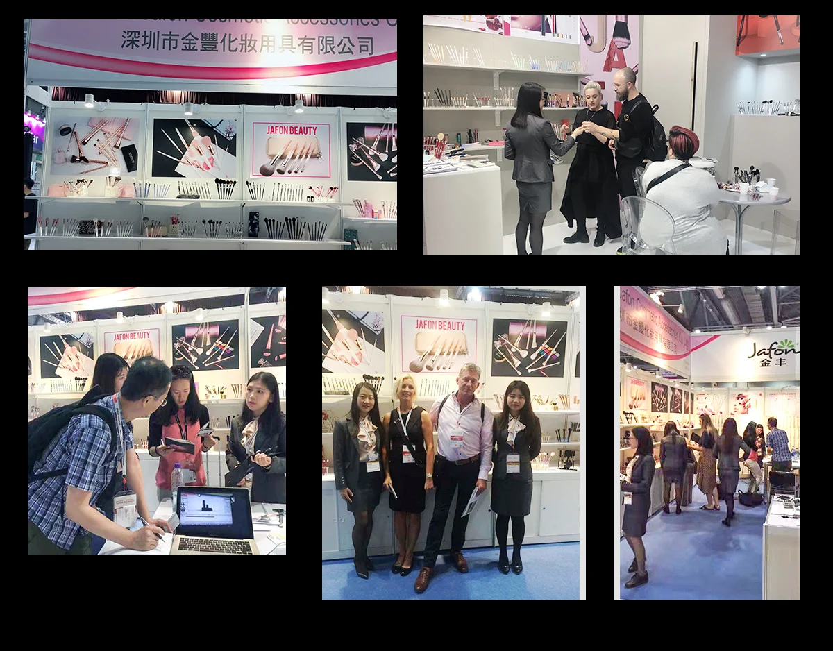 Cosmetic Brush Powder Eye Brush Bling Human Hair Makeup Brush Set