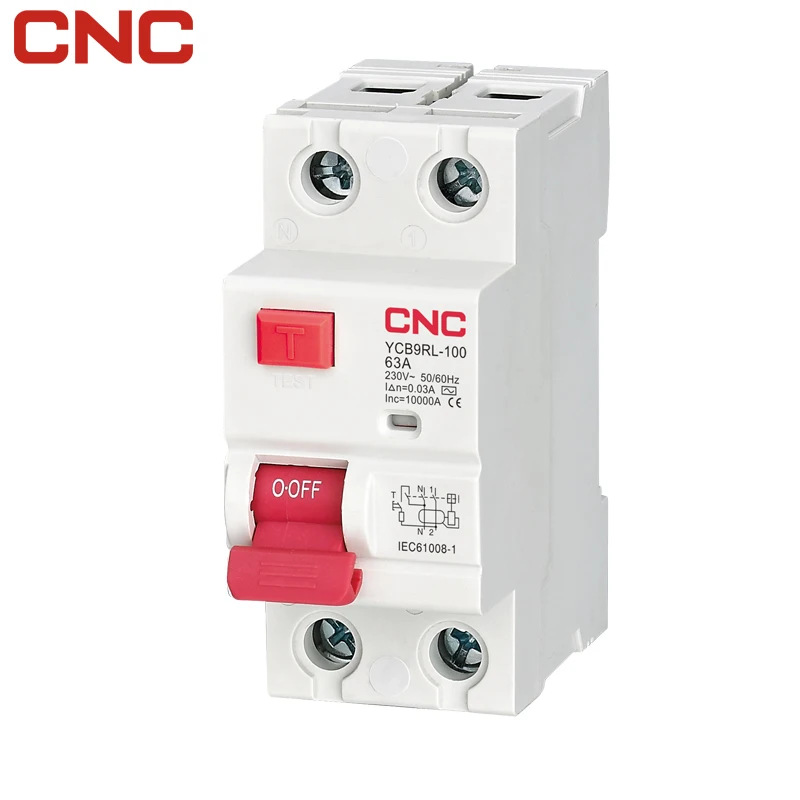  YCB9RL-100 Series RCCB breaker mini electric mcb автоматический