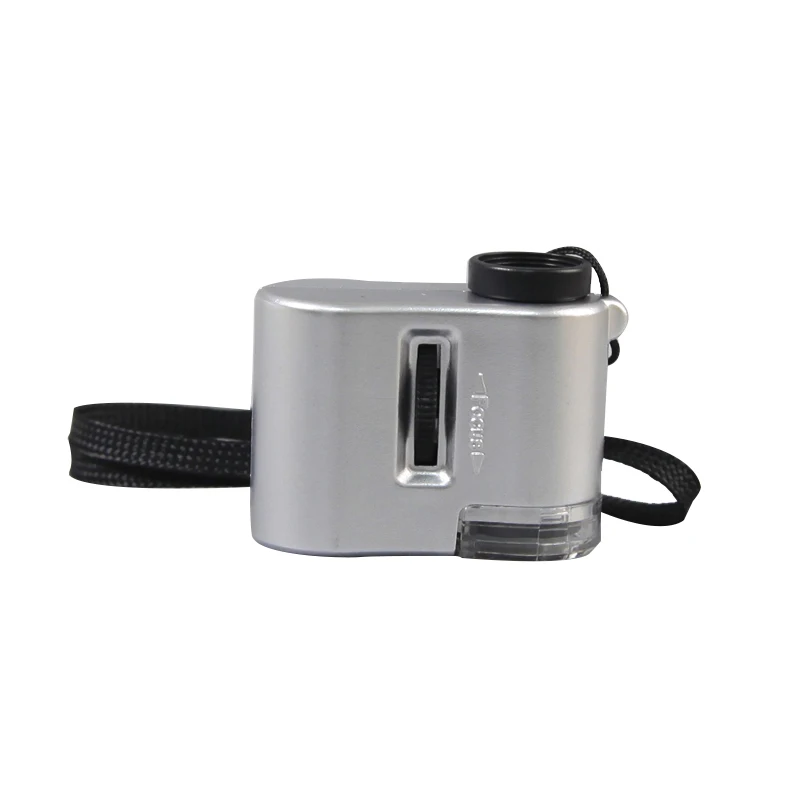 NO.9595 60X Portable Mini microscope with LED for Cash Jewelry Detection