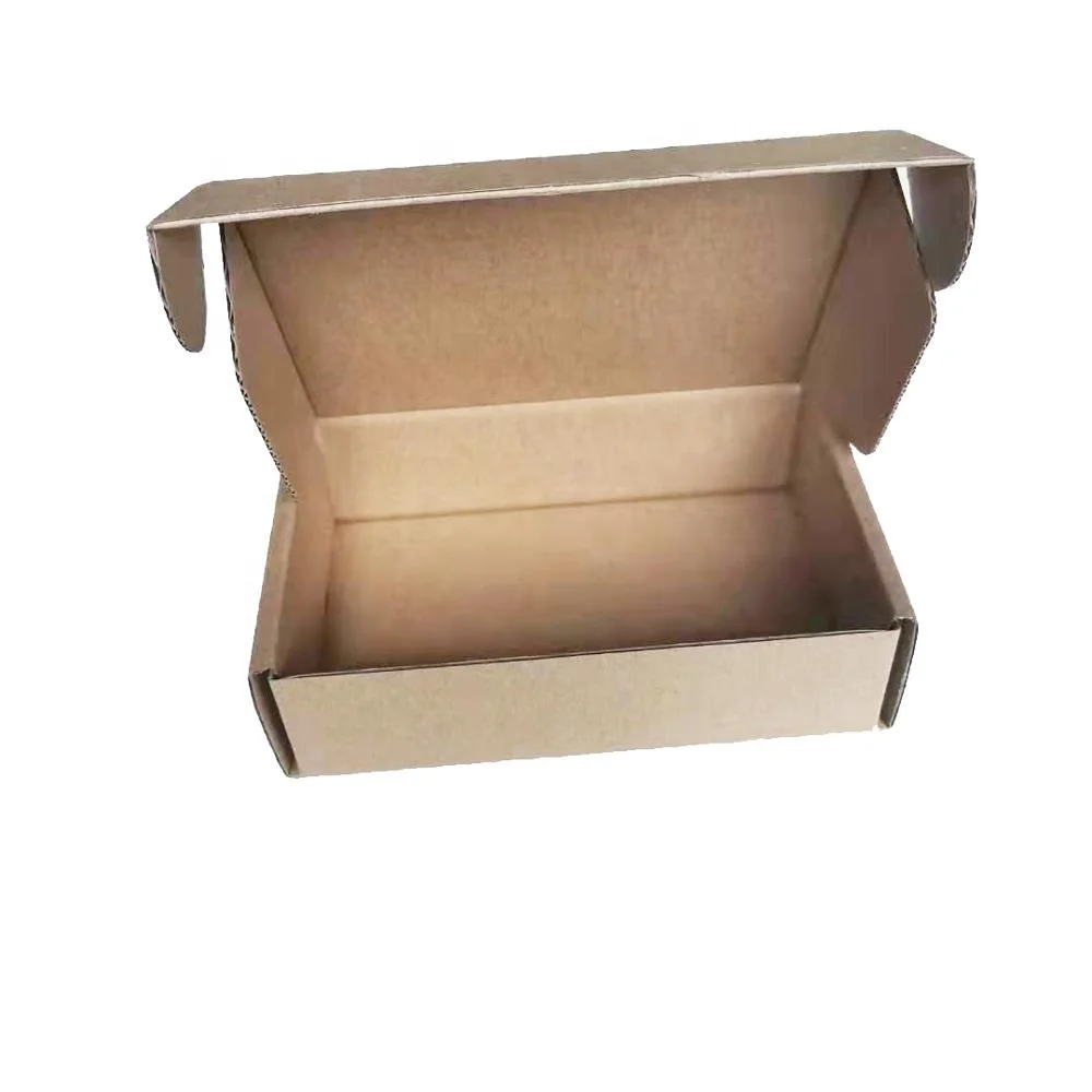 Kexin Custom Kraft Складная Подарочная коробка из гофрированного картона с печатью CMYK, перерабатываемая упаковочная бумажная коробка