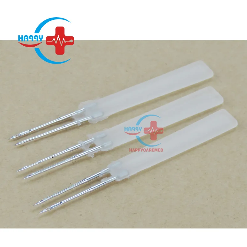 HC-R243 Cheap Chicken Poultry double needle Poultry Vaccination Needles Chicken Vaccine Equipment fowl pox vaccine needle