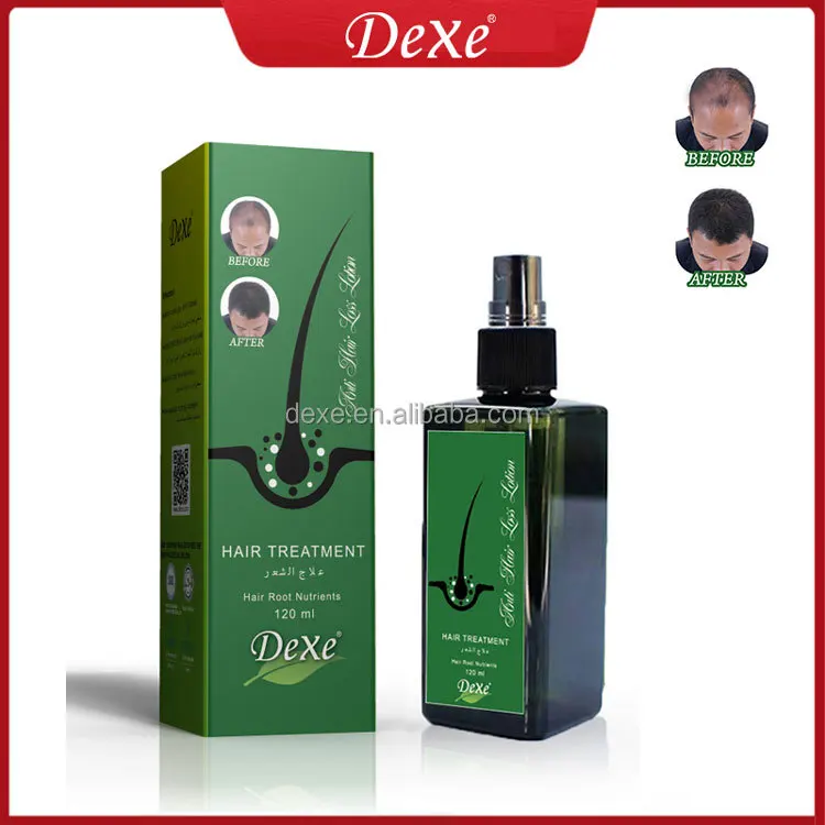 Dexe herbal instant hair grow spray hair growth men and women wholesale anti hair loss lotion