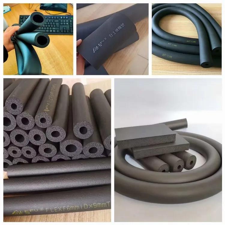 Manufacturer Black Central Professional High Quality Pipe Rubber Plastic Foam Insulation