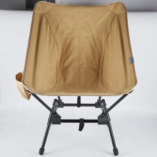 Super durable Customized Rectangle Folding Portable Ultra-light Space chair Aviation Aluminum Alloy Moon Beach camping Chair