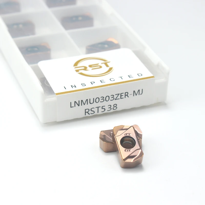 Fast Feed Lnmu0303 Carbide Insert Cutting Tool For Milling Lnmu0303 Milling Insert Cnc Milling Cutting Insert