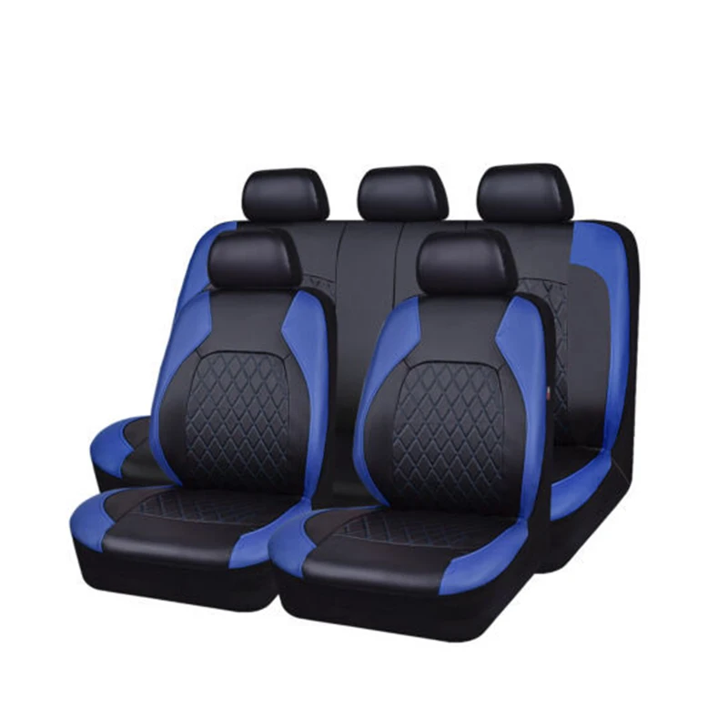 New Arrival Universal Fit Auto PU Leather Car Seat Covers Interior Accessories for car suv sedan cover