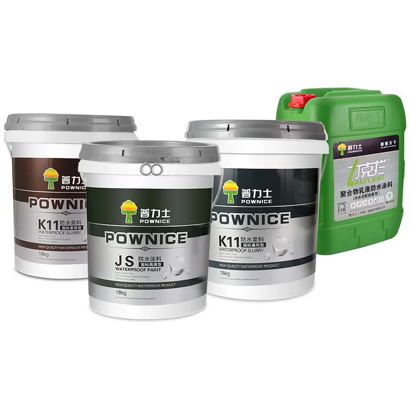 
Elastic Waterproof Coating JS Compound High Polymer Cement waterproofing flexible waterproofing materials for toilet 