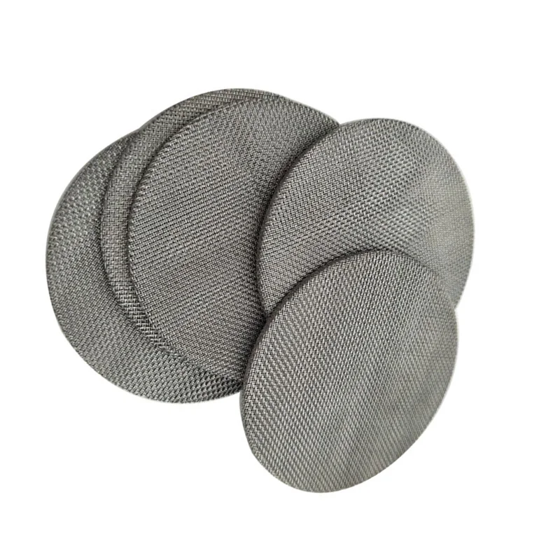 
AISI 304 316 nickel alloy 100 80 50 10 2um stainless steel sintered mesh filter 