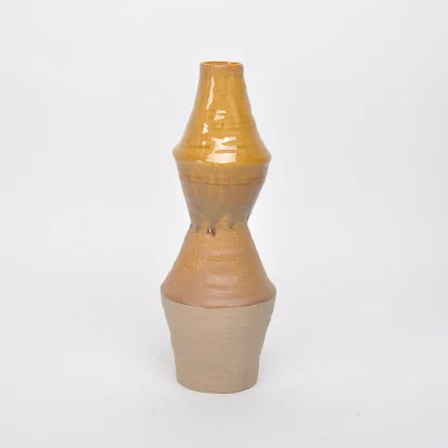 Nordic style rustic table living room glazed home decor antique chinese china ceramic vase vintage vase