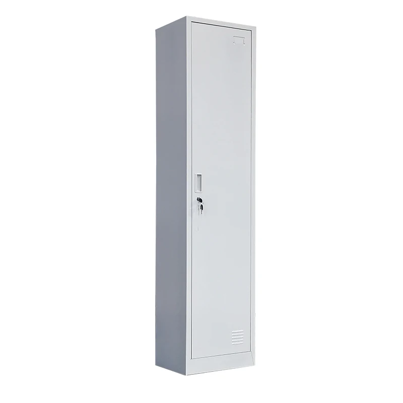 Knock Down China Cheap Single Door Steel Hostel Staff Gym Lockers