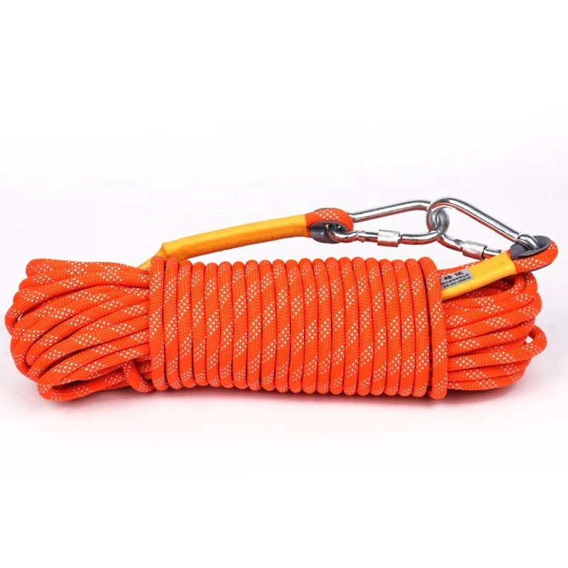 NTR polyester braided rope 8 plait outdoor climbing braided rope rescue rope