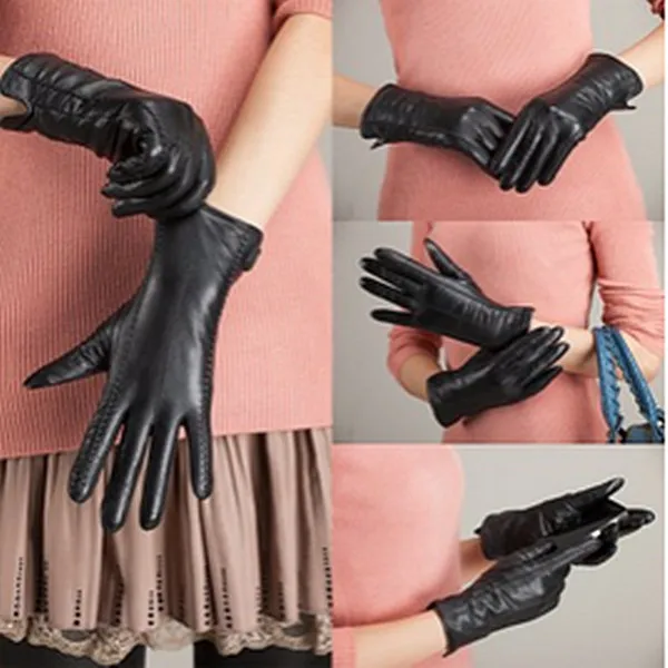 Top Product | Ladies Genuine Leather Fashion Gloves Stylish Custom Women Winter Premium Gloves