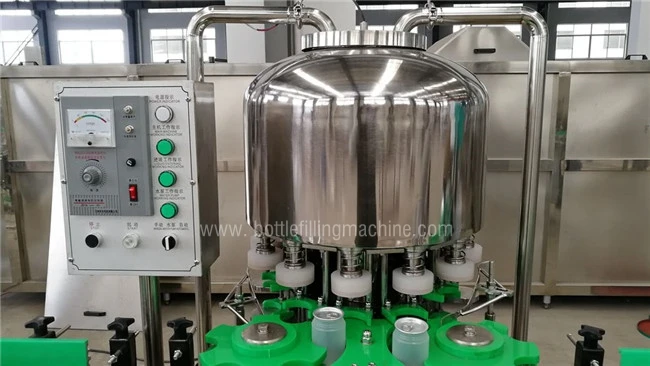 2000BPH Pineappl Juice Canning Machine, Aluminum Can Filling Sealing Machine